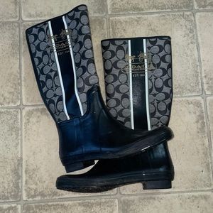 Coach Tall Rainboots